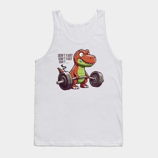 T Rex Don't Fart Tank Top